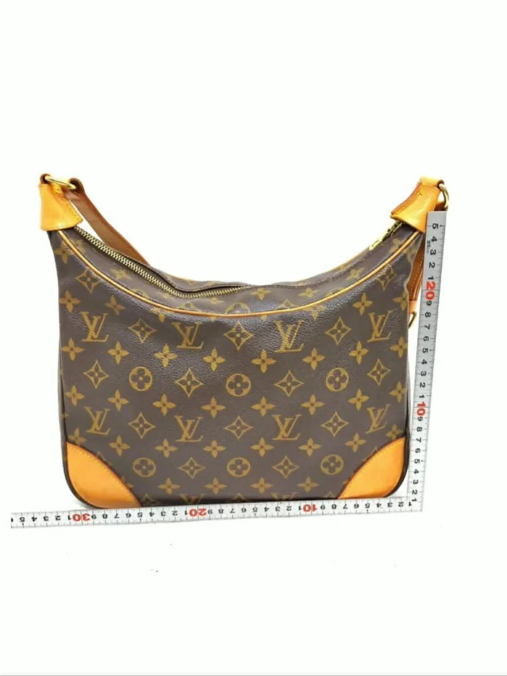 Authentic Louis Vuitton Boulogne 30 Monogram Canvas Shoulder Bag Vintage LV